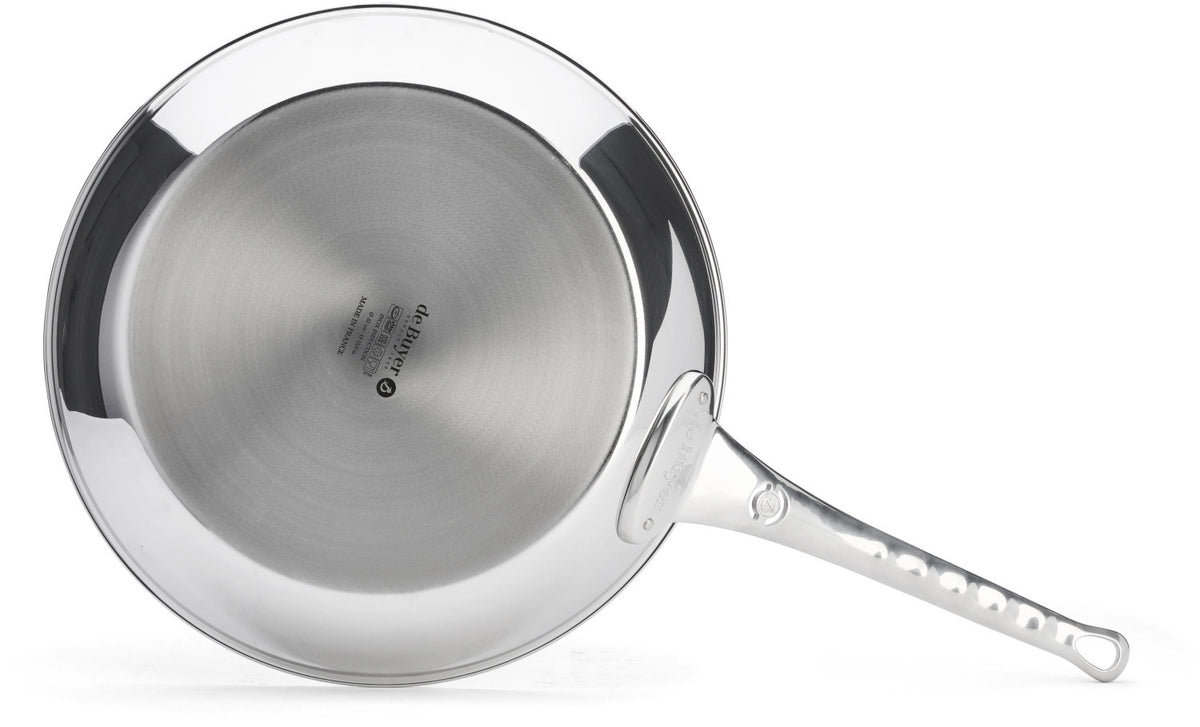 AFFINITY Bratpfanne unbeschichtet Ø 32cm, Induktion in Silber präsentiert im Onlineshop von KAQTU Design AG. Bratpfanne ist von de Buyer