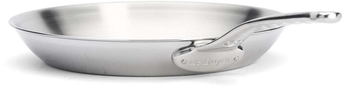 AFFINITY Bratpfanne unbeschichtet Ø 32cm, Induktion in Silber präsentiert im Onlineshop von KAQTU Design AG. Bratpfanne ist von de Buyer