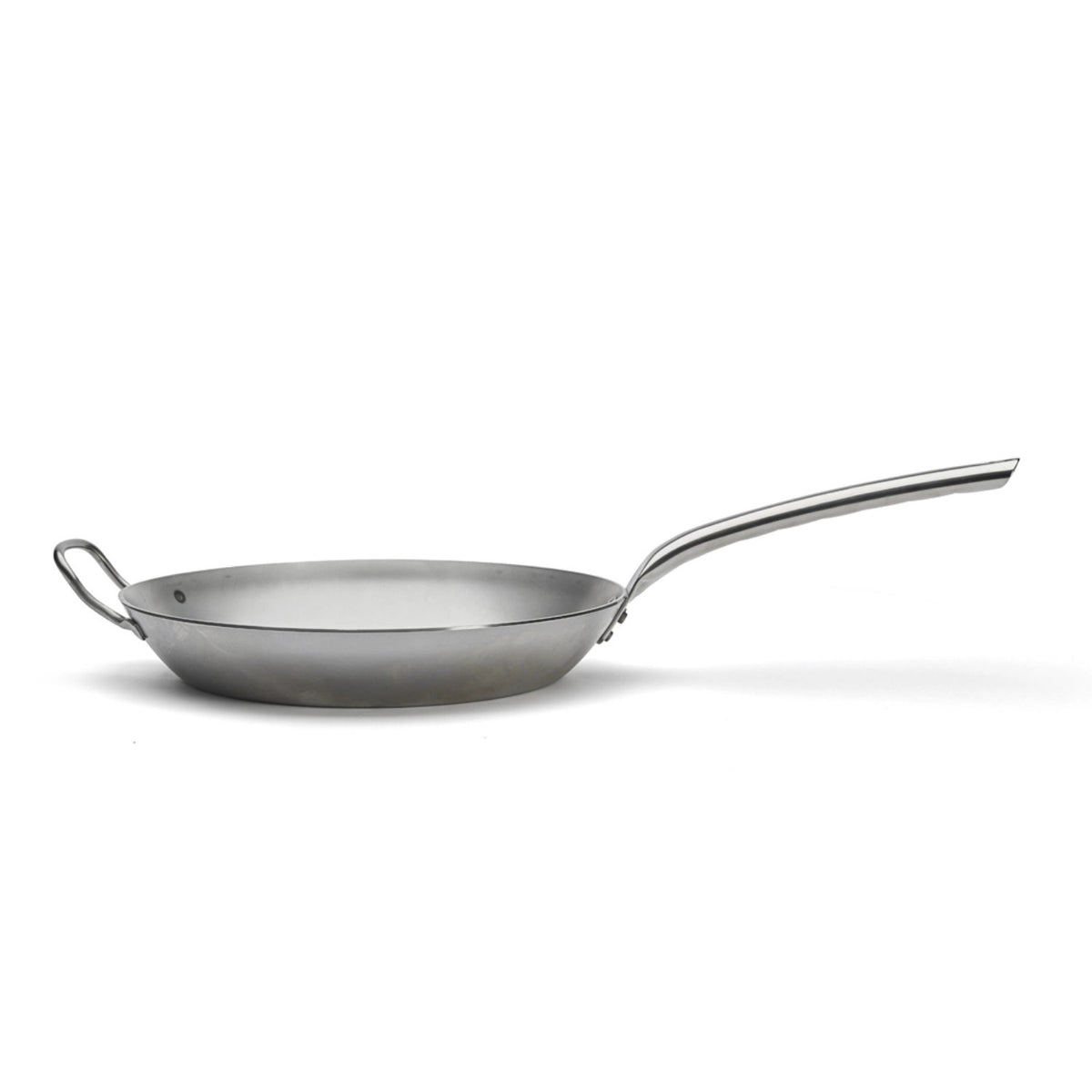 CARBONE PLUS Bratpfanne Ø 32cm, Griff Edelstahl, Induktion in Silber präsentiert im Onlineshop von KAQTU Design AG. Pfanne/Topf ist von de Buyer