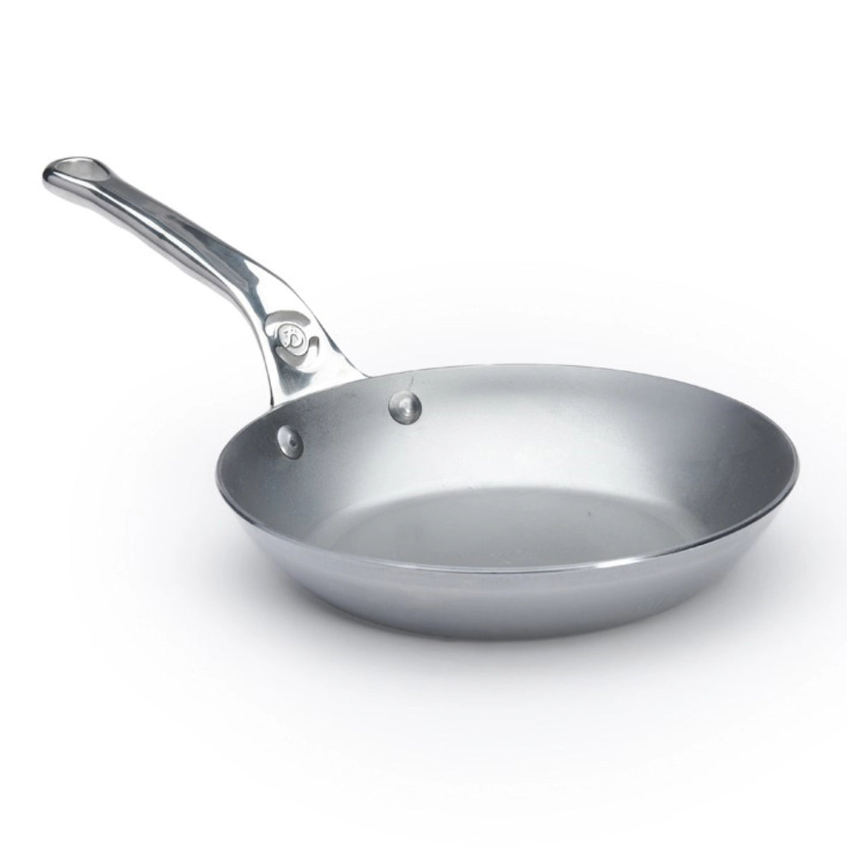 Mineral B Pro Eisenbratpfanne D20cm Induktion in Silber präsentiert im Onlineshop von KAQTU Design AG. Bratpfanne ist von de Buyer