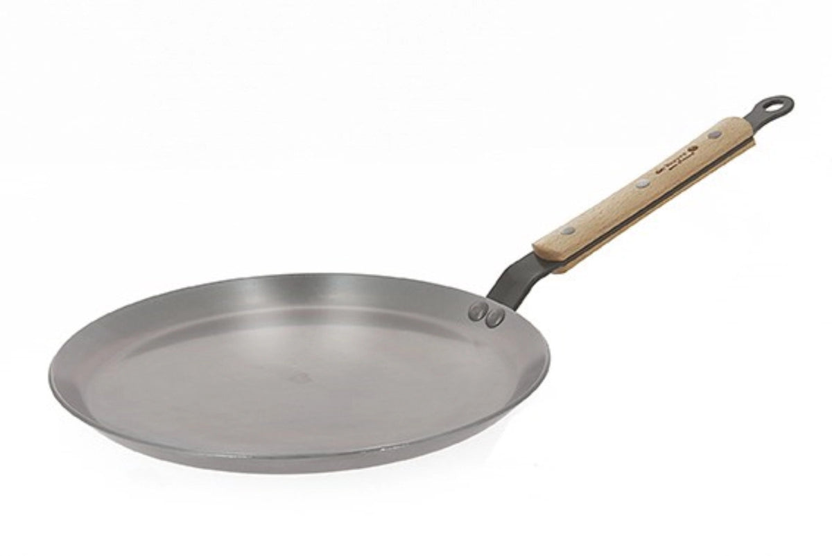 Crepe-Pfanne Mineral B Bois Ø 26Cm in Silber präsentiert im Onlineshop von KAQTU Design AG. Bratpfanne ist von de Buyer
