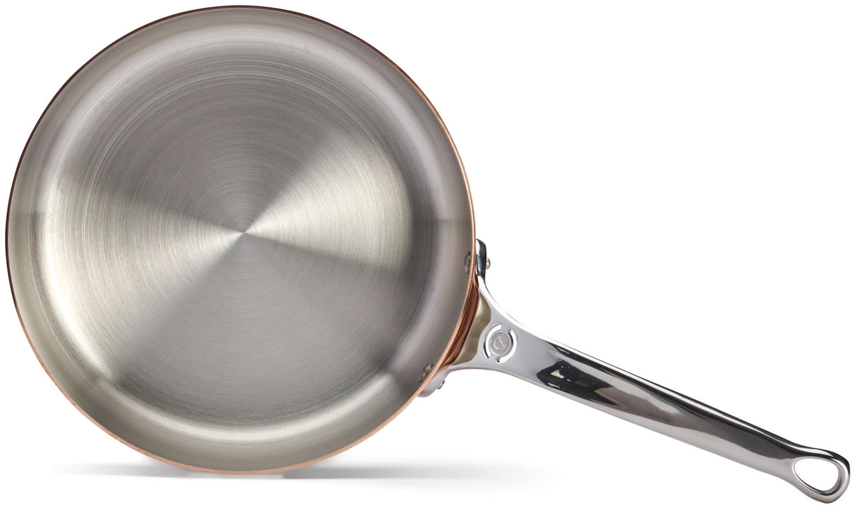 PRIMA MATERA Sauteuse gerade KupferEdelst. Ø24cm,Induktion in Kupfer präsentiert im Onlineshop von KAQTU Design AG.  ist von de Buyer