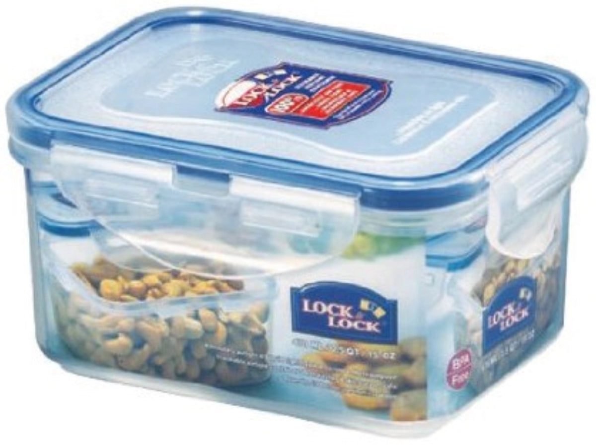 Vorratsdose rechteckig 0.47lt 13.5x10.2x6.8cm in Transparent präsentiert im Onlineshop von KAQTU Design AG. Aufbewahrungsdose ist von Lock&Lock
