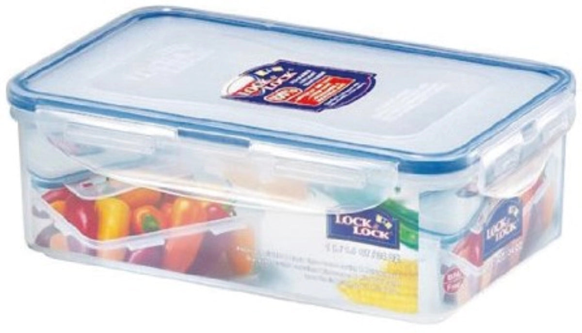 Vorratsdose rechteckig 1lt 20.5x13.4x6.9cm in Transparent präsentiert im Onlineshop von KAQTU Design AG. Aufbewahrungsdose ist von Lock&Lock