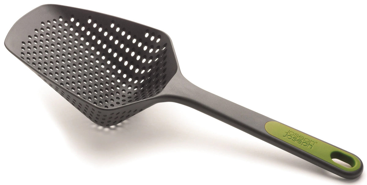 Schöpflöffel grau grün, gross in Grau präsentiert im Onlineshop von KAQTU Design AG. Kochbesteck ist von Joseph Joseph
