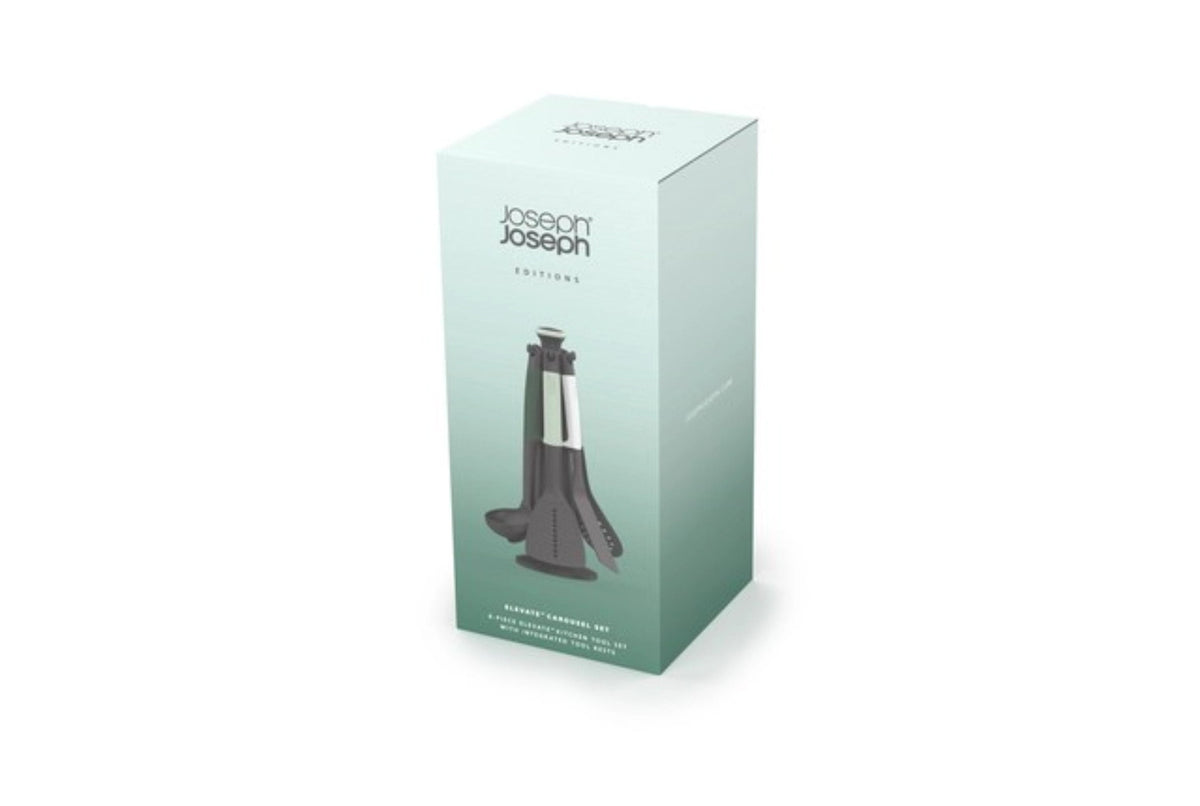 Elevate Sage Karussell 6-tlg., assort., H 35cm in Schwarz präsentiert im Onlineshop von KAQTU Design AG. Küchenhelfer ist von Joseph Joseph