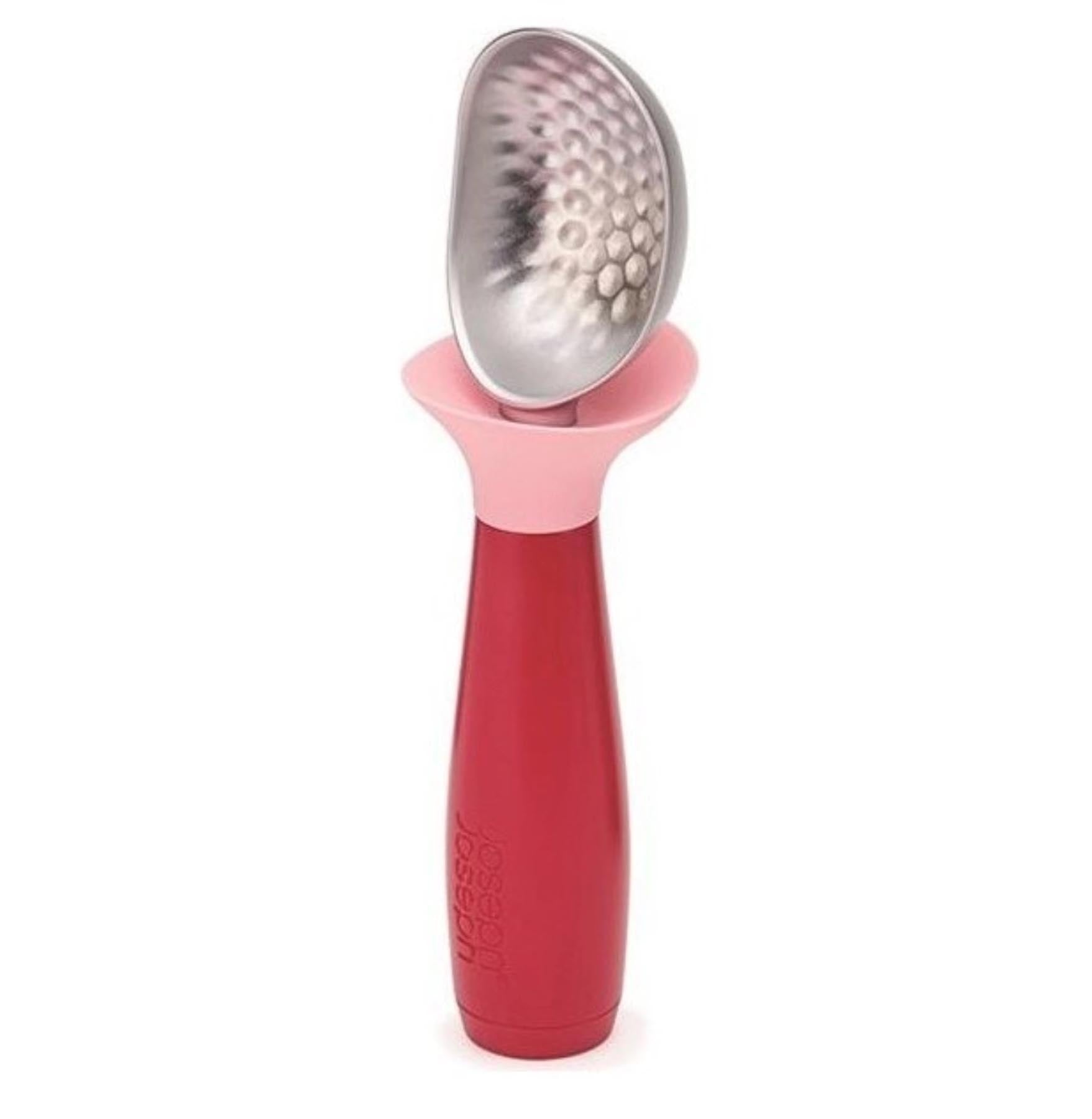 Dimple Eisportionierer 18x4.8x4.6cm pink in Rot präsentiert im Onlineshop von KAQTU Design AG. Glacezubehör ist von Joseph Joseph