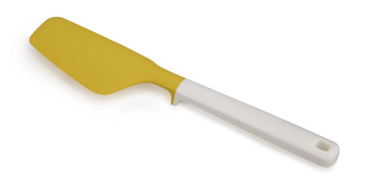 Elevate Silikon Eier-Spatel, gelb weiss, 31cm in Gelb präsentiert im Onlineshop von KAQTU Design AG. Küchenhelfer ist von Joseph Joseph