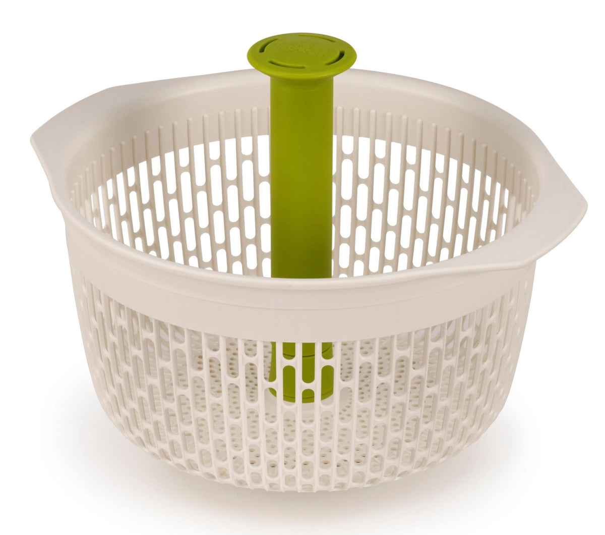 Spindola Salat-Schleudersieb für die Spüle 25.8x22.6x14.8cm in Grün präsentiert im Onlineshop von KAQTU Design AG. Salatzubehör ist von Joseph Joseph