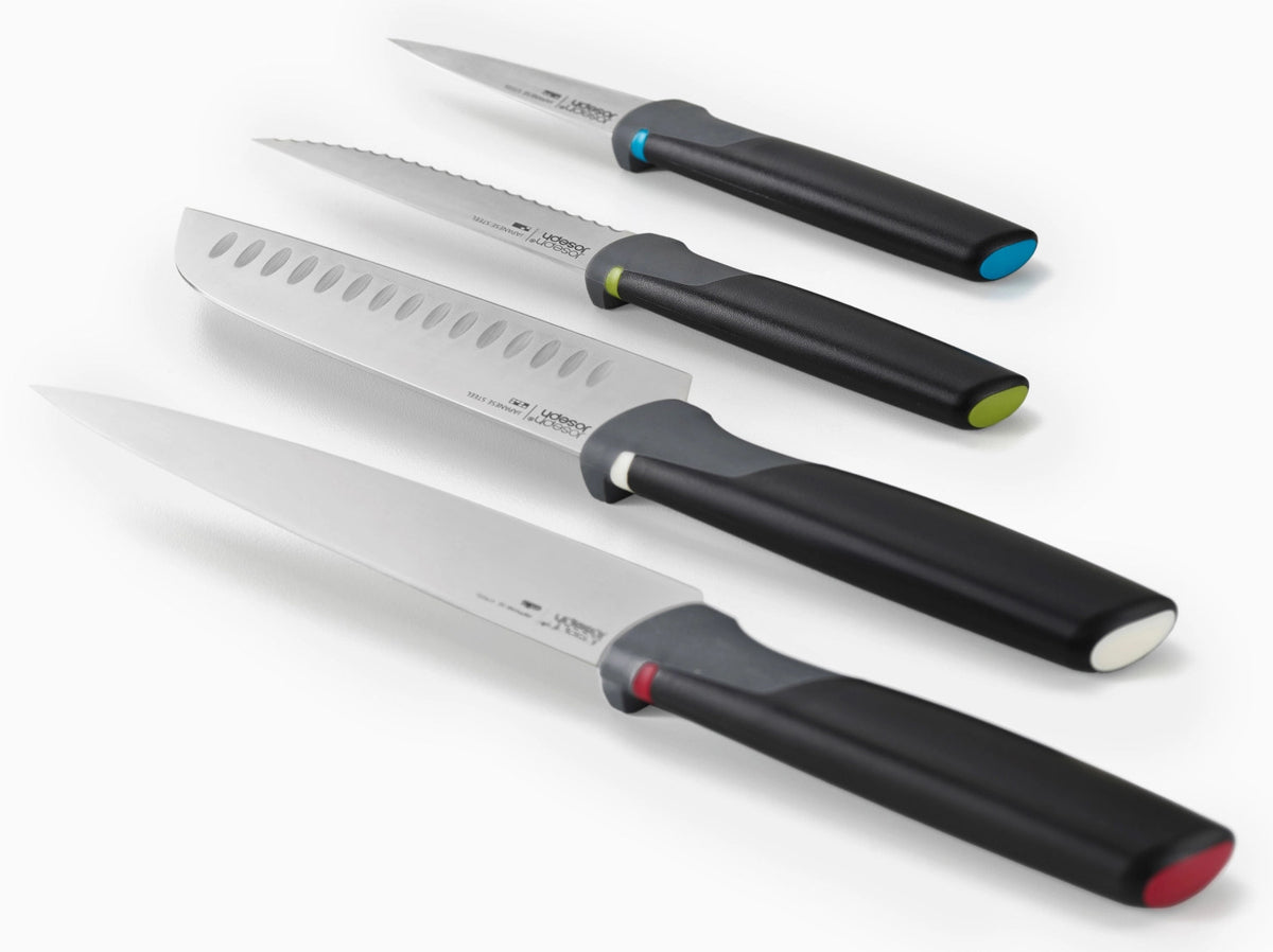 Folio Plus Messer + Schneidebrett Set 8tlg. Multicolour in Mehrfarbig präsentiert im Onlineshop von KAQTU Design AG. Schneidbrett ist von Joseph Joseph