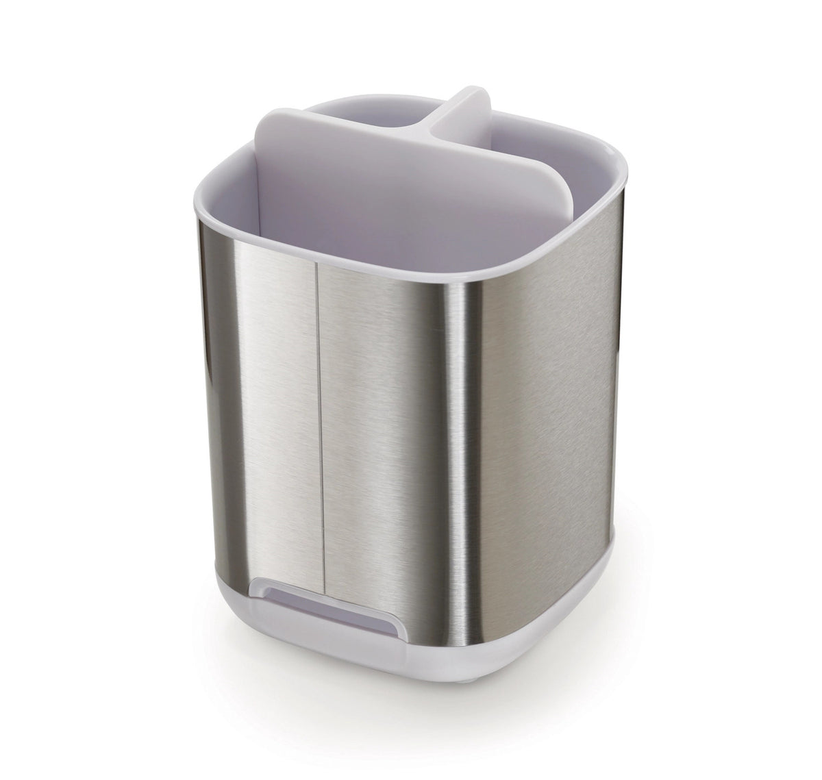 EasyStore Steel Zahnbürstenhalter - Weiß in Weiss präsentiert im Onlineshop von KAQTU Design AG. Zahnputz ist von Joseph Joseph