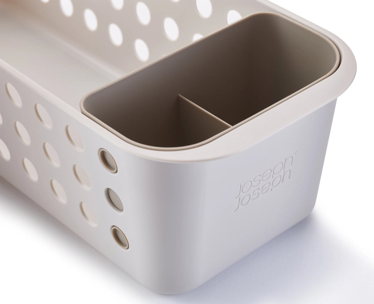 EasyStore Aufbewahrungskorb in Beige präsentiert im Onlineshop von KAQTU Design AG. Aufbewahrungsbehälter ist von Joseph Joseph