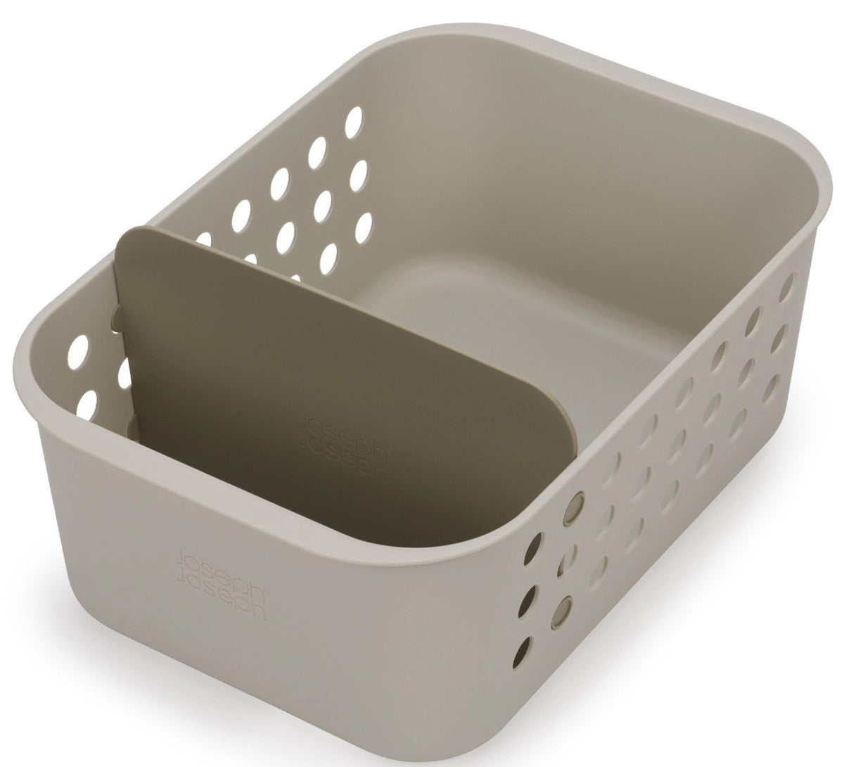 EasyStore Aufbewahrungskorb in Beige präsentiert im Onlineshop von KAQTU Design AG. Aufbewahrungsbehälter ist von Joseph Joseph