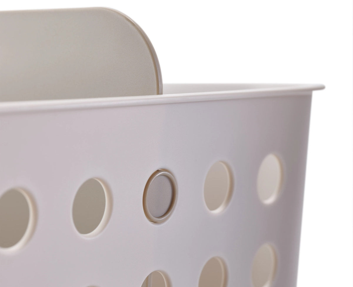 EasyStore Aufbewahrungskorb in Beige präsentiert im Onlineshop von KAQTU Design AG. Aufbewahrungsbehälter ist von Joseph Joseph