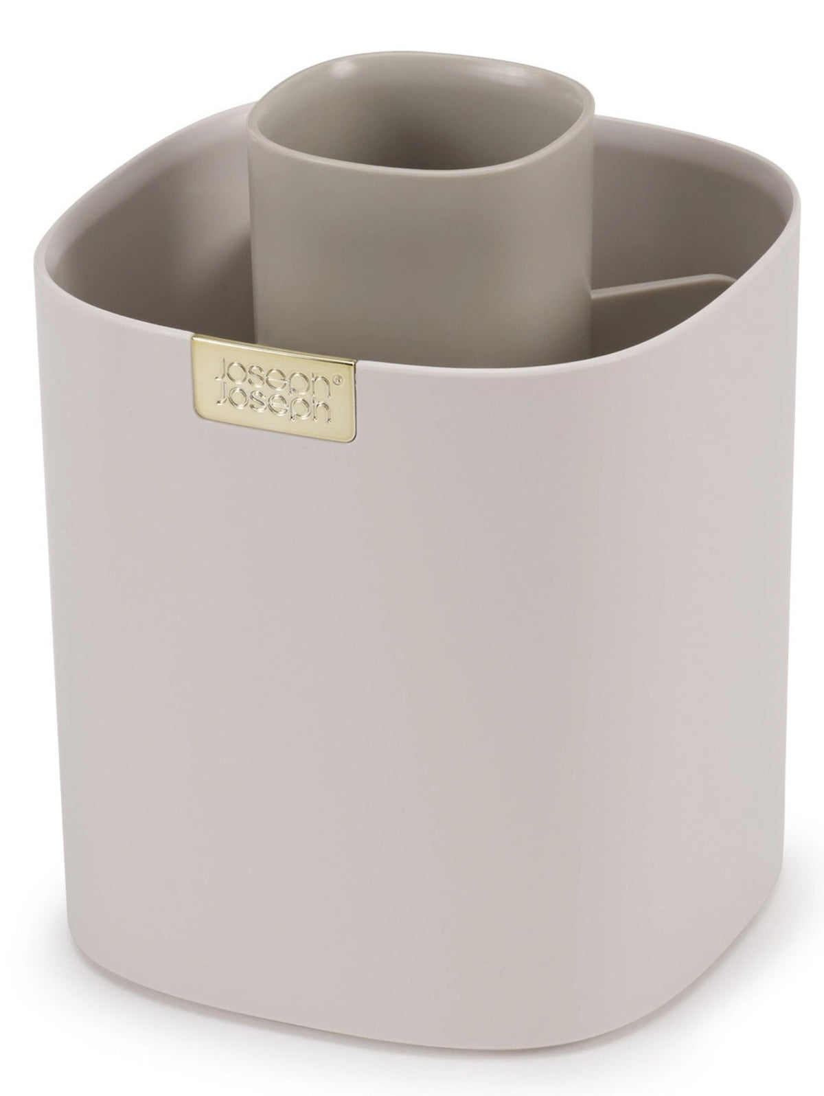 Viva Makeup Brush Pot Shell in Beige präsentiert im Onlineshop von KAQTU Design AG. Pflege ist von Joseph Joseph