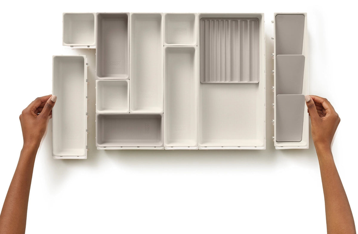 Viva 12 tlg. Makeup Organiser Set Shell in Beige präsentiert im Onlineshop von KAQTU Design AG. Pflege ist von Joseph Joseph