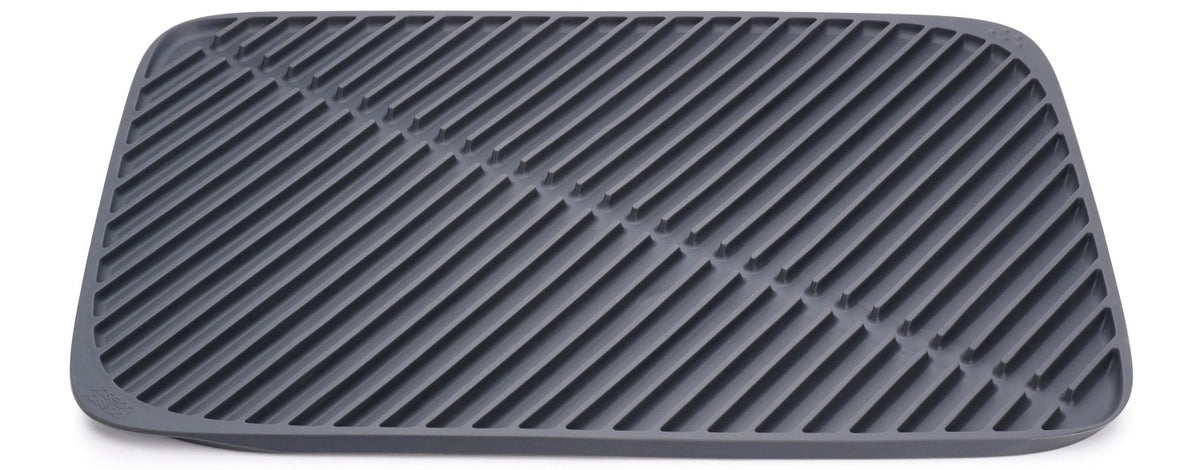 Flume Abtropfmatte gross, grau, 31.4x43.4 cm in Grau präsentiert im Onlineshop von KAQTU Design AG. Abwasch ist von Joseph Joseph