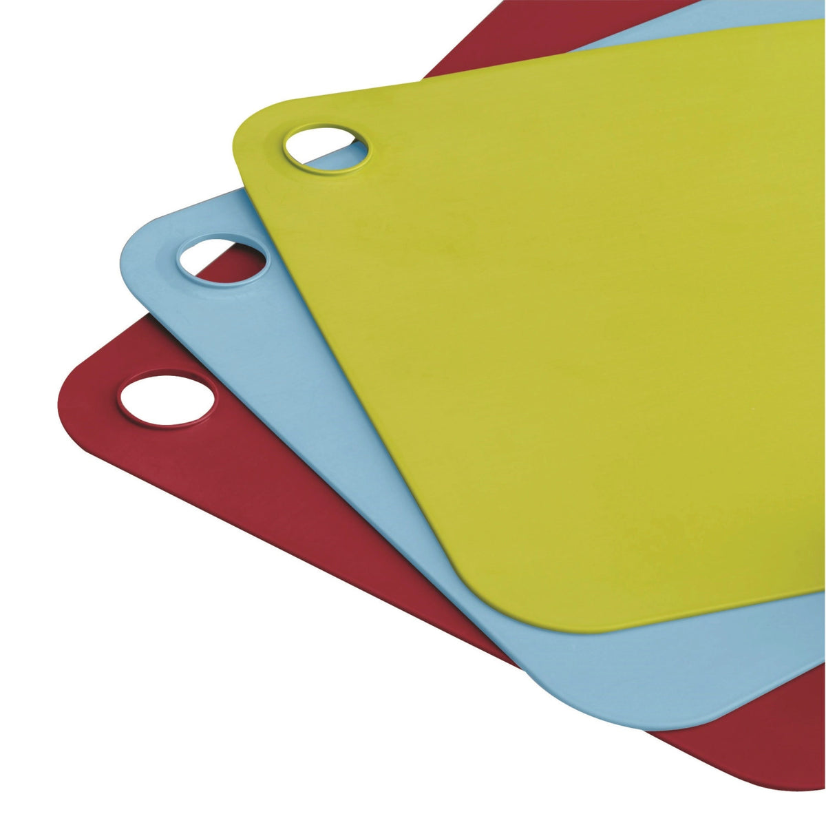 Schneidematten 3er Set Pop multicolor, 24x34cm in Mehrfarbig präsentiert im Onlineshop von KAQTU Design AG. Küchenhelfer ist von Joseph Joseph