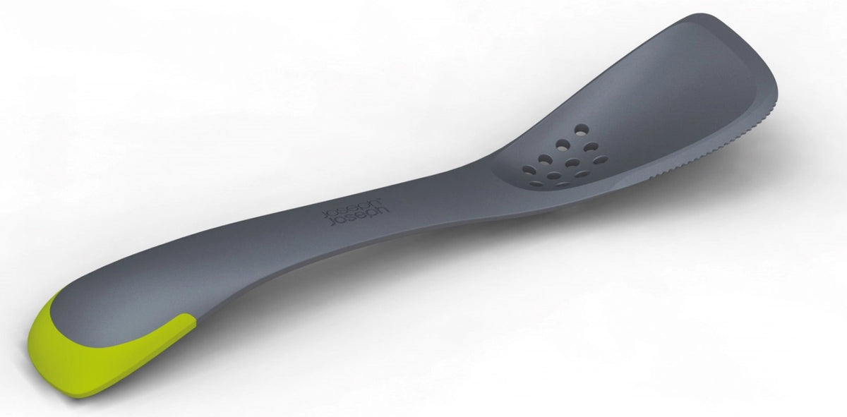 Mehrzweck-Tool grau grün 5 in 1, 30cm in Grün präsentiert im Onlineshop von KAQTU Design AG. Küchengerät ist von Joseph Joseph