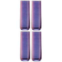 4er Set Aurora Longdrinkglas 420ml polar violet
