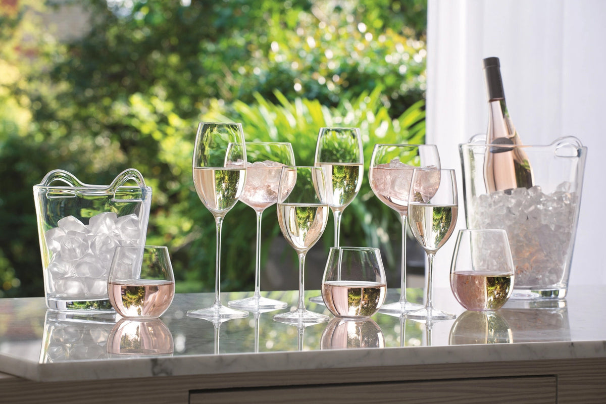 Bar Sektkühler H26cm - klar in Transparent präsentiert im Onlineshop von KAQTU Design AG. Weinzubehör ist von LSA
