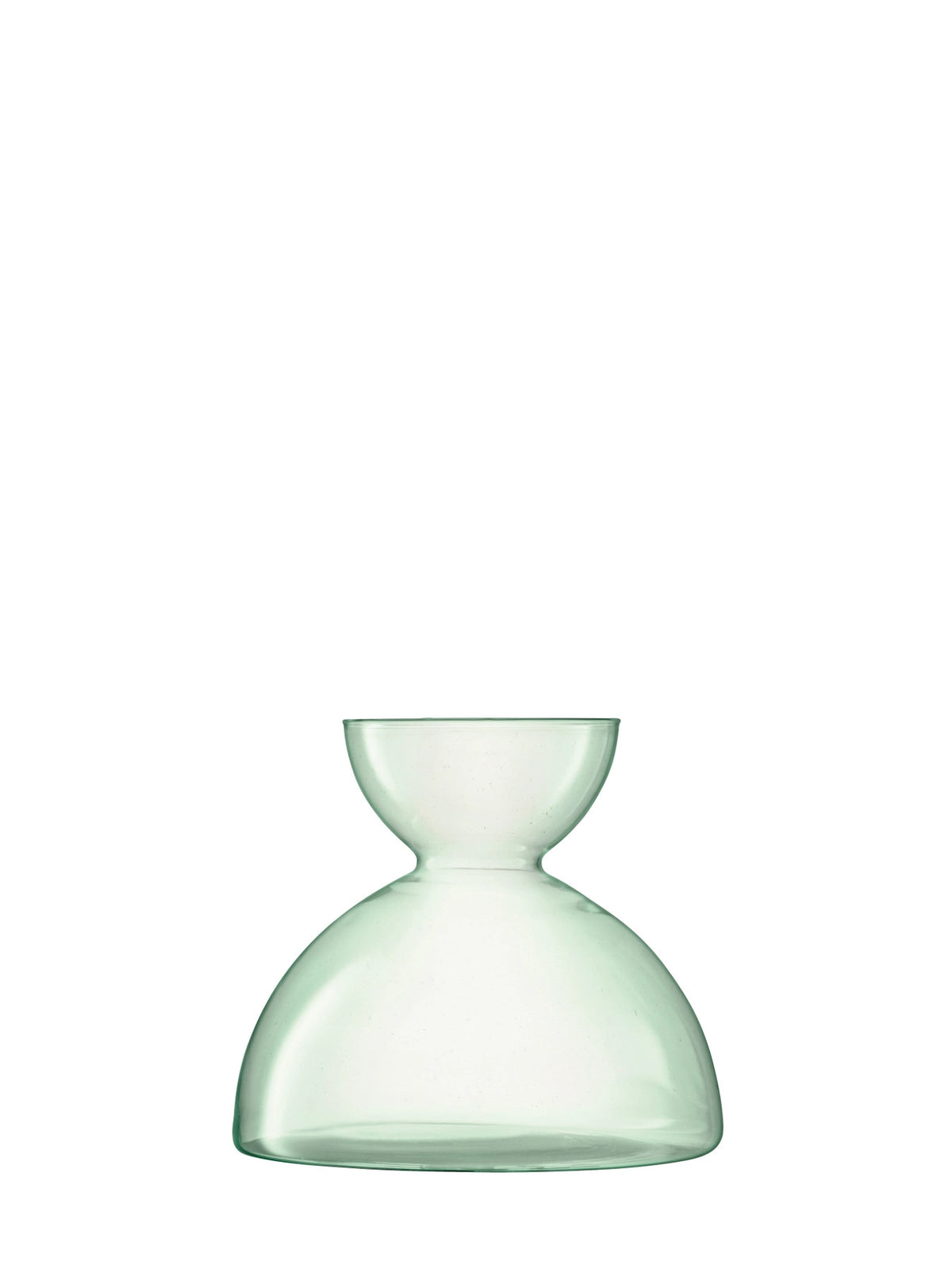 Canopy Vase H18cm recy. Optik in Transparent präsentiert im Onlineshop von KAQTU Design AG. Vase ist von LSA