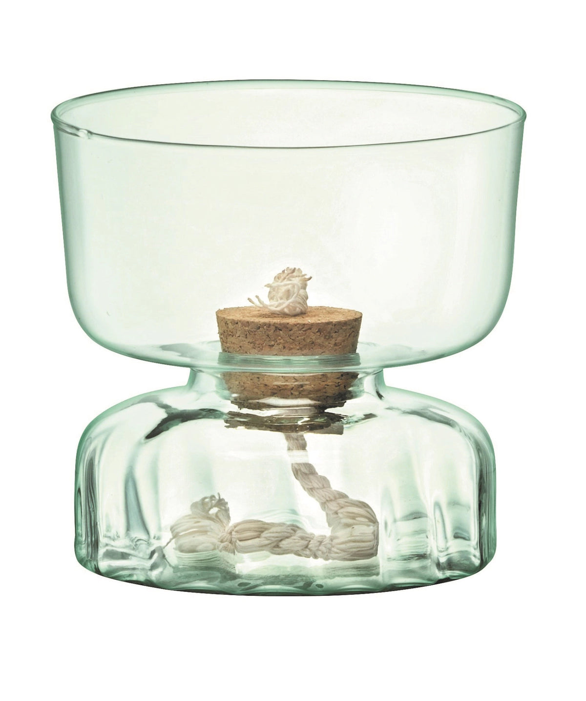 Canopy selbstbewässernder Topf  H13cm - recy. Optik in Transparent präsentiert im Onlineshop von KAQTU Design AG. Vase ist von LSA
