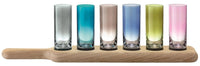 Paddle Wodka Set Unterteil aus Eiche L40cm - assort.