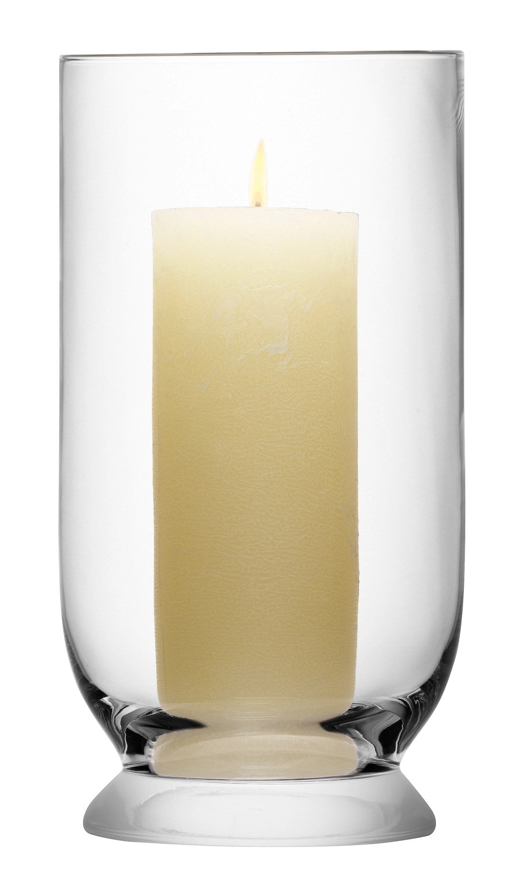 Terrace Sturmlaterne H30cm - klar in Transparent präsentiert im Onlineshop von KAQTU Design AG. Laterne ist von LSA
