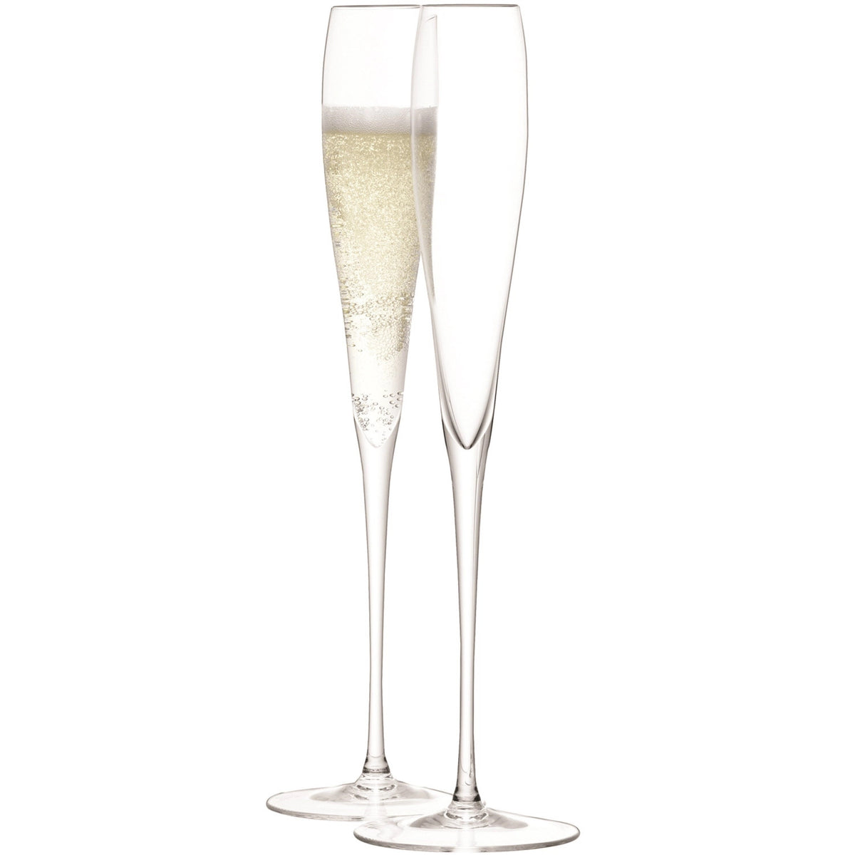 2er Set Wine Sektkelch 100ml - klar in Transparent präsentiert im Onlineshop von KAQTU Design AG. Wein- & Sektglas ist von LSA