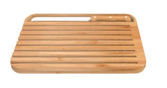 Set Pebbly Brotschneidebrett & Brotmesser natural, 36x26cm