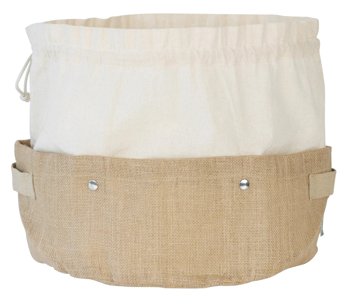 Pebbly Aufbewahrungstasche mit abnehmbarem Sack, natural L in Beige präsentiert im Onlineshop von KAQTU Design AG. Küchenhelfer ist von Pebbly