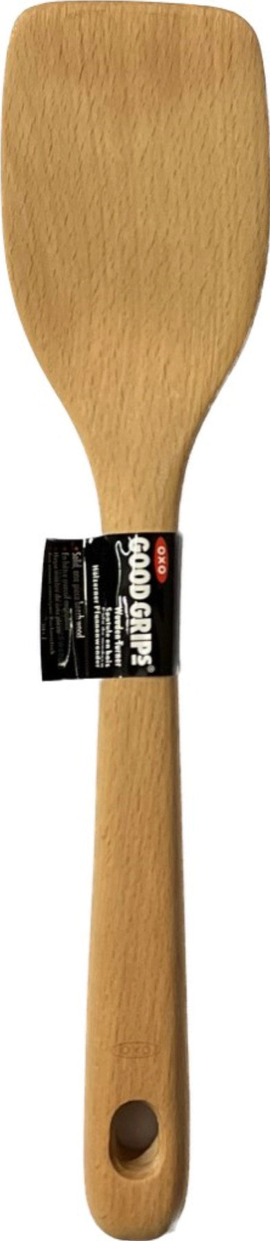 Bratenwender, Buche, 34.8x6.9x2 cm in Braun präsentiert im Onlineshop von KAQTU Design AG. Pfannenwender ist von OXO