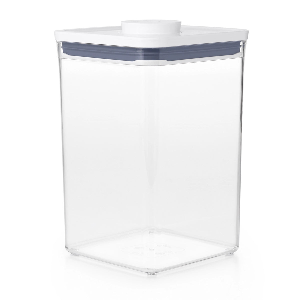 POP 2.0 Behälter gross quadratisch, 16x16x24 cm, 4.2 l in Transparent präsentiert im Onlineshop von KAQTU Design AG. Aufbewahrungsdose ist von OXO