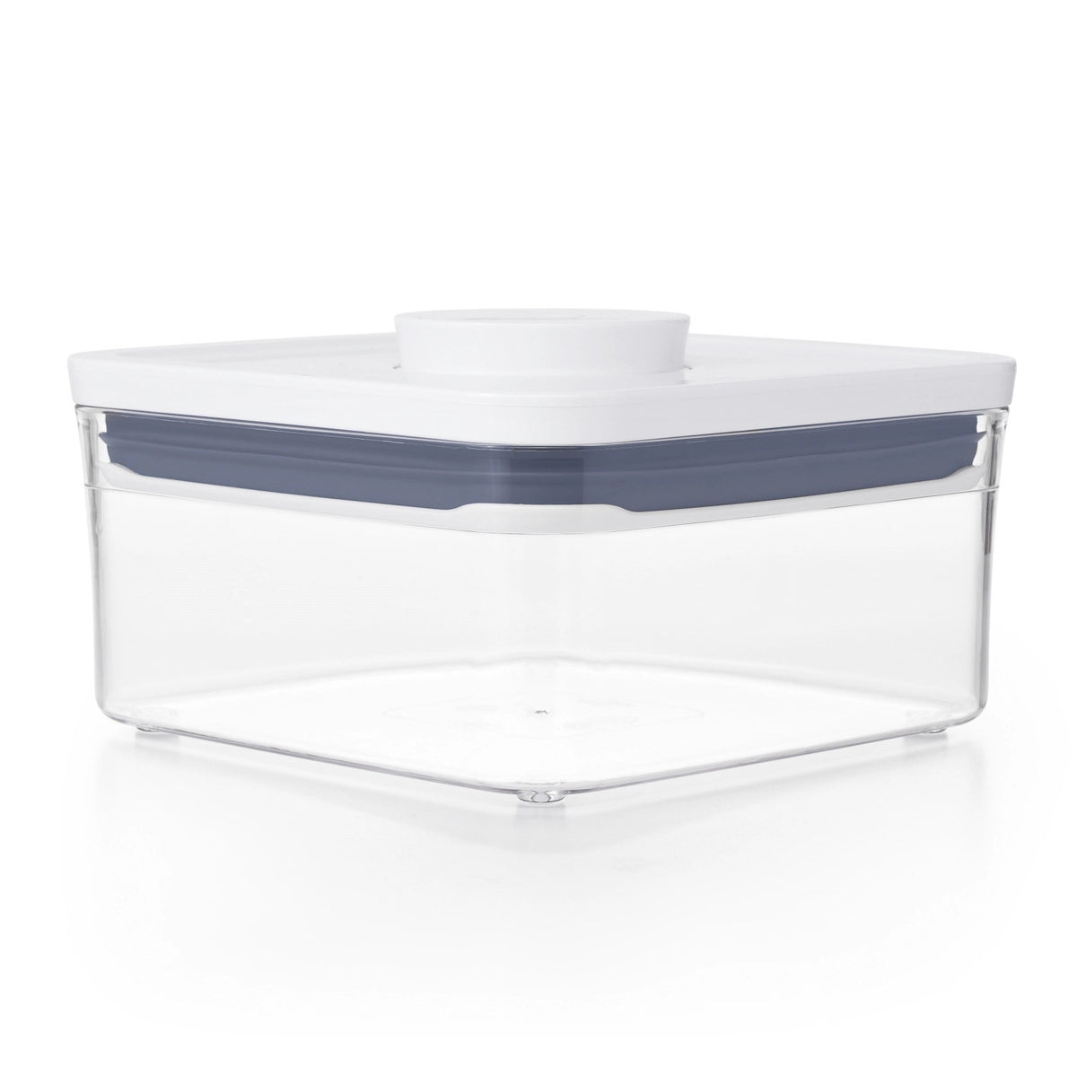 POP 2.0 Behälter gross quadratisch, 16x16x8 cm, 1 l in Transparent präsentiert im Onlineshop von KAQTU Design AG. Aufbewahrungsdose ist von OXO