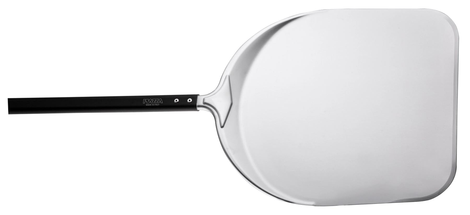 Pizzaschieber Alu rechteckig 36cm L total 190cm in Silber präsentiert im Onlineshop von KAQTU Design AG. Pizza ist von Piazza