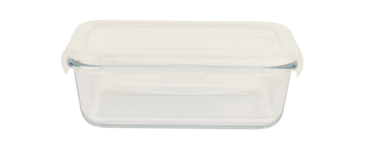 Vorratsglas 850ml in Transparent präsentiert im Onlineshop von KAQTU Design AG. Aufbewahrungsbehälter ist von Pebbly