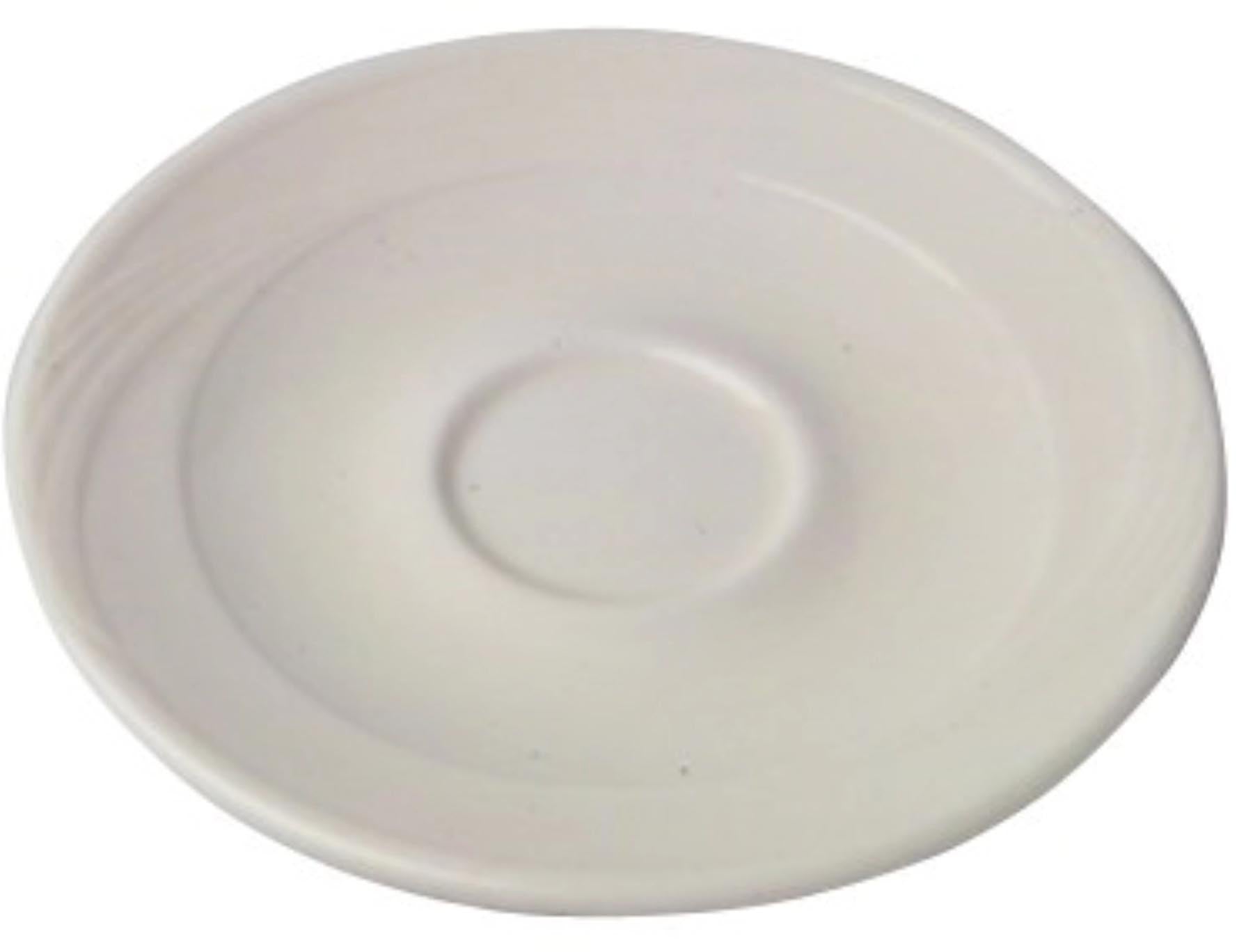 Maxa Dura 83 Mokka Untertasse 12cm in Weiss präsentiert im Onlineshop von KAQTU Design AG. Kaffeetassen ist von Royal Porcelain