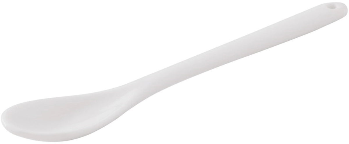 Cappuccino Löffel, 13 cm, weiss in Silber präsentiert im Onlineshop von KAQTU Design AG. Besteck ist von Revol
