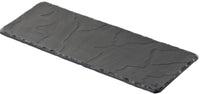 Tablett rechteckig, 30x11 cm, Schiefer-Stil