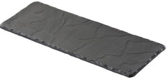 Tablett rechteckig, 30x11 cm, Schiefer-Stil