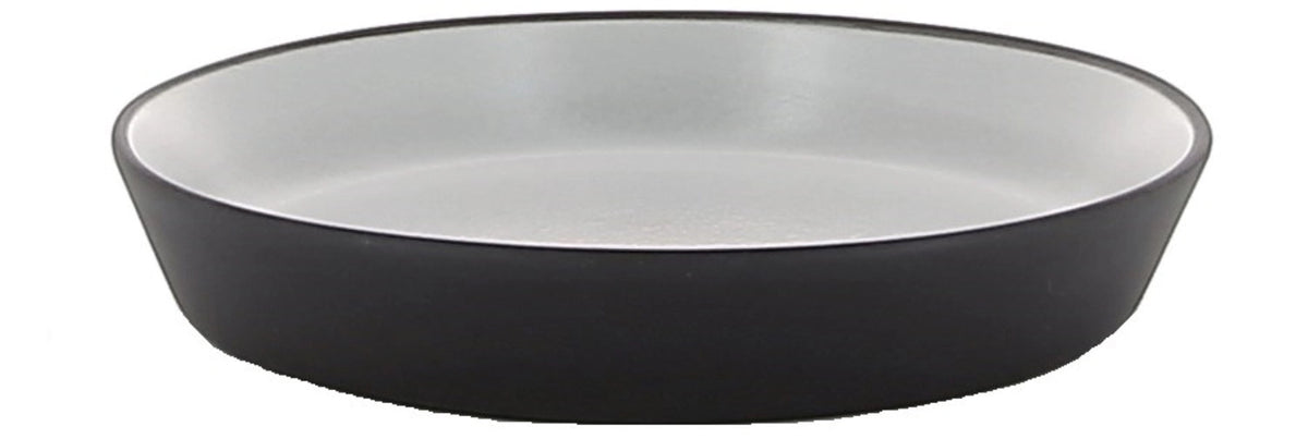 Equinoxe Teller hoch Ø 14 cm, H: 2.5 cm, 20 cl, pfeffer in Silber präsentiert im Onlineshop von KAQTU Design AG. Teller ist von Revol