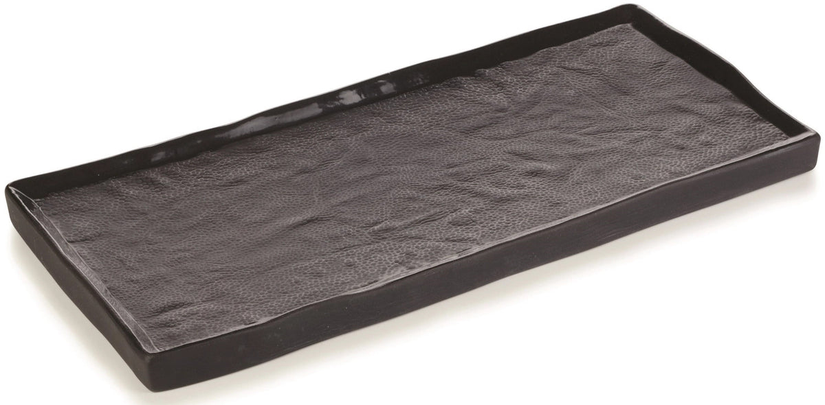 Solstice Platte Schwarzmond, 30x13.5x1.6 cm in Schwarz präsentiert im Onlineshop von KAQTU Design AG. Platte ist von Revol