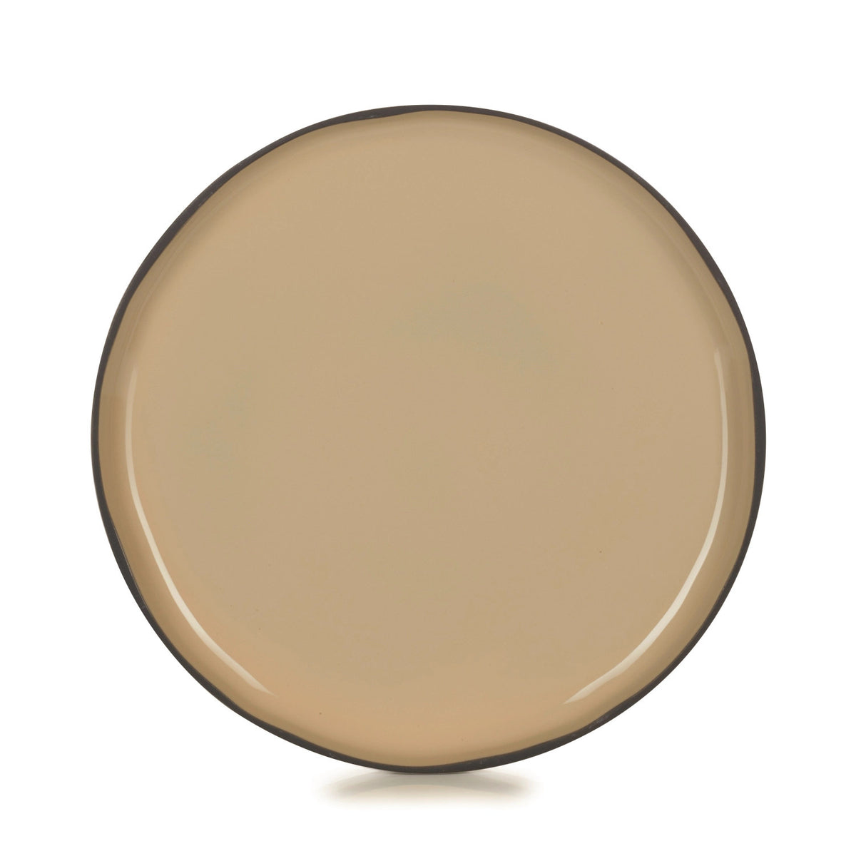 Caractère Speiseteller, Ø30cm, Muskatnuss in Beige präsentiert im Onlineshop von KAQTU Design AG. Teller ist von Revol