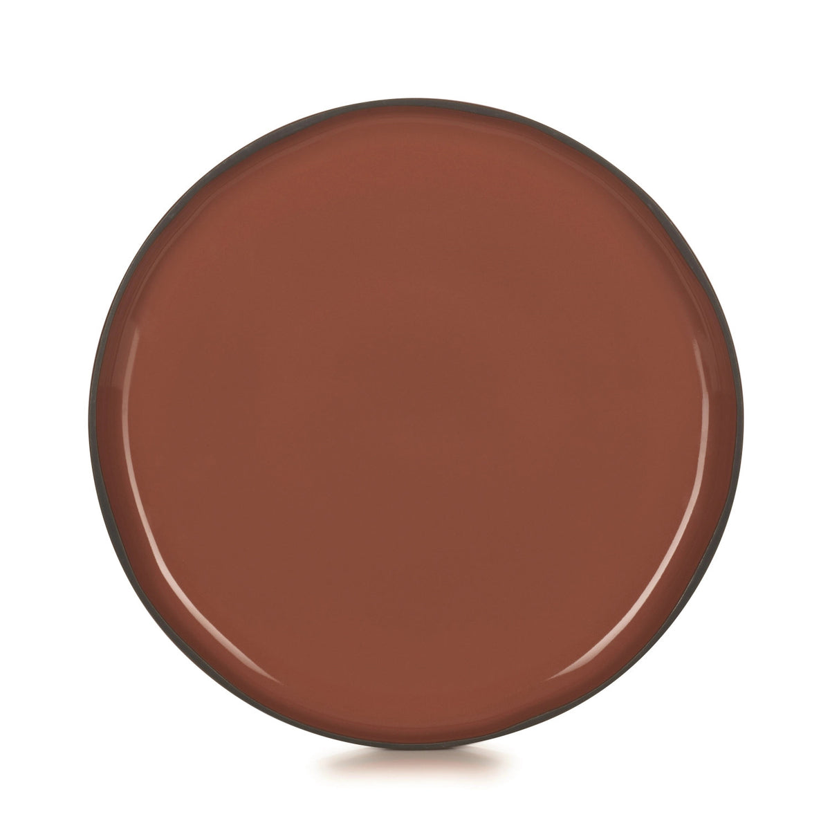 Caractère Speiseteller, Ø30cm, Zimt in Braun präsentiert im Onlineshop von KAQTU Design AG. Teller ist von Revol