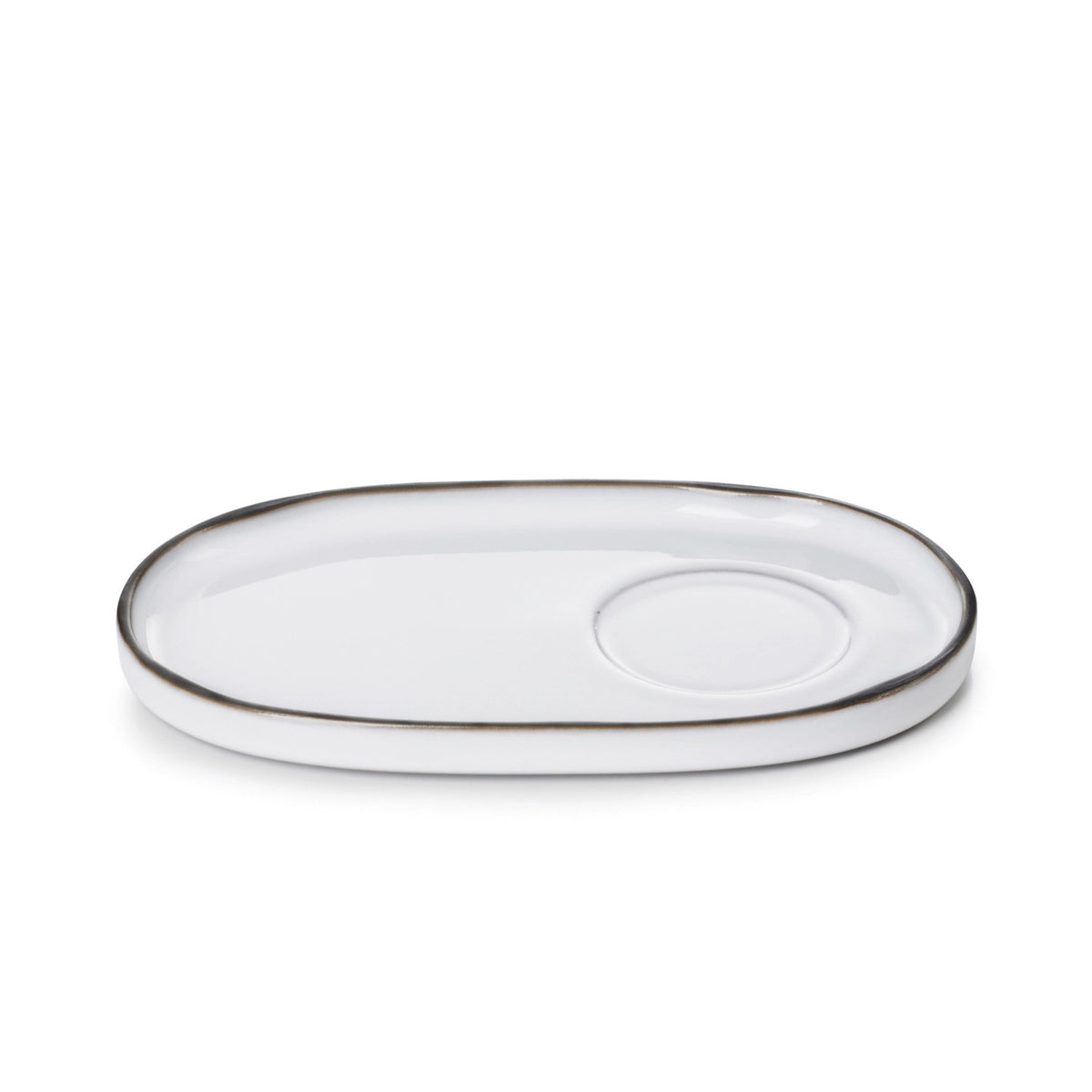 Caractere Gourmet Untertasse kumu. weiss in Weiss präsentiert im Onlineshop von KAQTU Design AG. Tasse ist von Revol