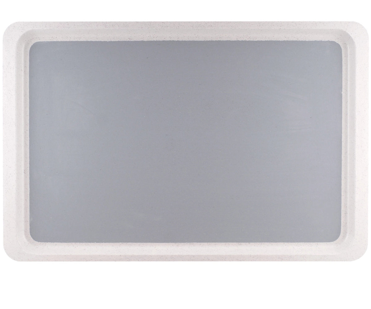 Tablett Euronorm Poly Classic Rutschfest, Grau 53x37cm in Silber präsentiert im Onlineshop von KAQTU Design AG. Tablett ist von Roltex