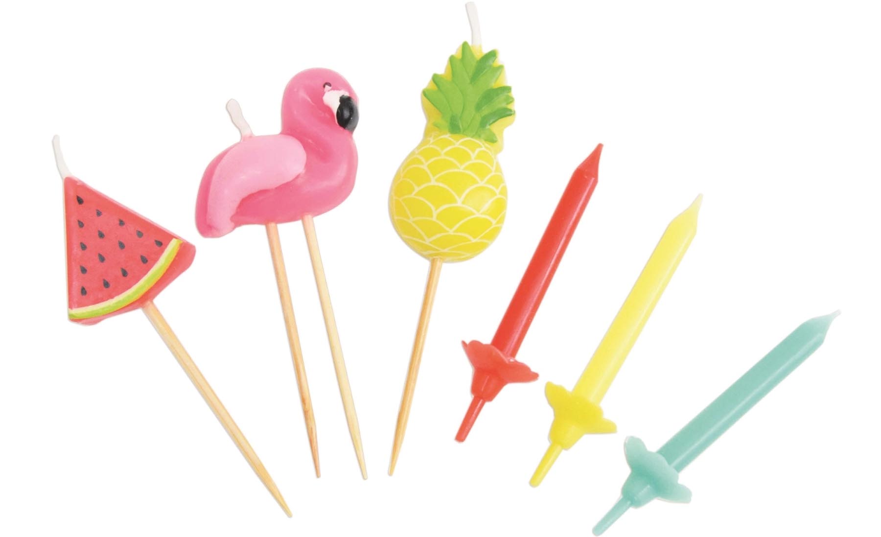 12 Stk. Kerzen und 3 Stk. Kerzen Sommer assortiert in Mehrfarbig präsentiert im Onlineshop von KAQTU Design AG. Kerzen ist von Scrap Cooking