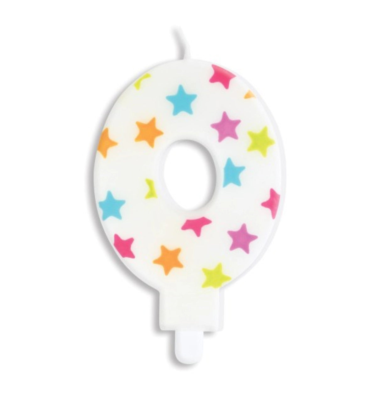 Kerze Nummer 0 in Mehrfarbig präsentiert im Onlineshop von KAQTU Design AG. Kerzen ist von Scrap Cooking