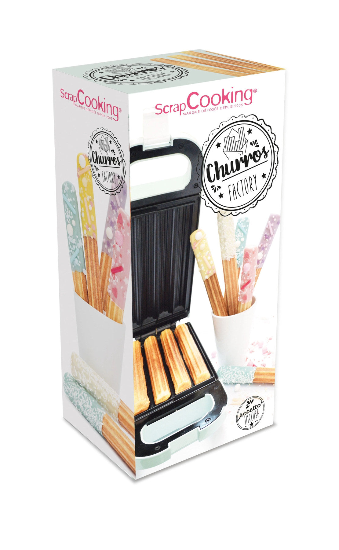 Churros Factory in Grün präsentiert im Onlineshop von KAQTU Design AG. Küchengerät ist von Scrap Cooking